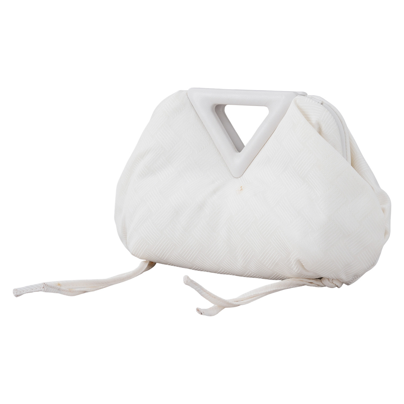 BOTTEGA VENETA(USED)보테가베네타 패브릭 만두 파우치겸 크로스백